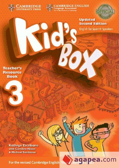 Kid's Box English for Spanish Speakers, level 3. Teacher's Resource Book with Audio CDs (2)