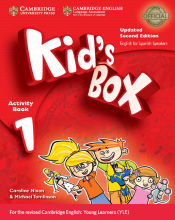 Portada de Kid's Box Level 1 Activity Book with CD-ROM Updated English for Spanish Speakers 2nd Edition