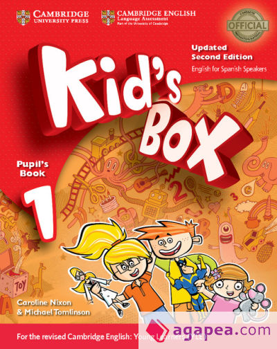 Kid's Box Level 1 Pupil's Book with My Home Booklet Updated English for Spanish Speakers