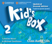 Portada de Kid's Box Level 2 Class Audio CDs (4) Updated English for Spanish Speakers 2nd Edition