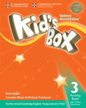 Portada de Kid's Box Level 3 Activity Book with Online Resources British English