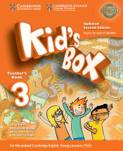 Portada de Kid's Box Level 3 Teacher's Book Updated English for Spanish Speakers 2nd Edition