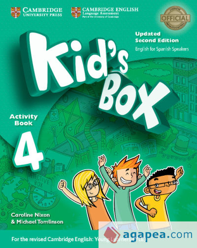 Kid's Box Level 4. Activity Book with CD ROM and My Home Booklet Updated English for Spanish Speakers