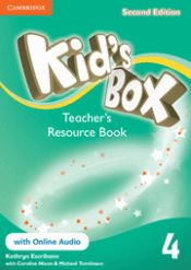 Portada de Kid's Box Level 4 Teacher's Resource Book with Online Audio 2nd Edition