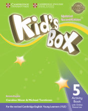 Portada de Kid's Box Level 5 Activity Book with Online Resources British English