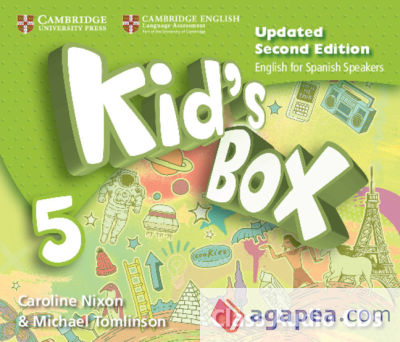 Kid's Box Level 5 Class Audio CDs (4) Updated English for Spanish Speakers 2nd Edition