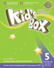 Portada de Kid's Box Level 5 Workbook with Online Resources American English