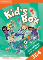 Portada de Kid's Box Levels 3-4 Tests CD-ROM and Audio CD