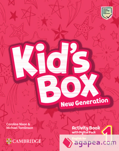 Kid's Box New Generation English for Spanish Speakers Level 1 Activity Book with Home Booklet and Digital Pack