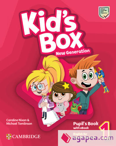 Kid's Box New Generation English for Spanish Speakers Level 1 Pupil's Book with eBook