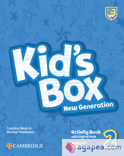 Kid's Box New Generation English for Spanish Speakers Level 2 Activity Book with Home Booklet and Digital Pack