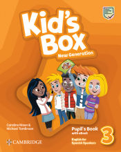 Portada de Kid's Box New Generation English for Spanish Speakers Level 3 Pupil's Book with eBook
