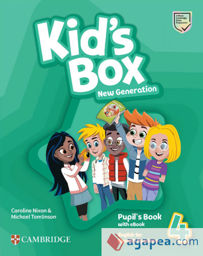 Kid's Box New Generation English for Spanish Speakers Level 4 Pupil's Book with eBook