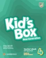 Portada de Kid's Box New Generation English for Spanish Speakers Level 4 Teacher's Book with Digital Pack