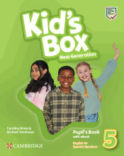 Portada de Kid's Box New Generation English for Spanish Speakers Level 5 Pupil's Book with eBook