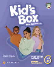 Portada de Kid's Box New Generation English for Spanish Speakers Level 6 Pupil's Book with eBook