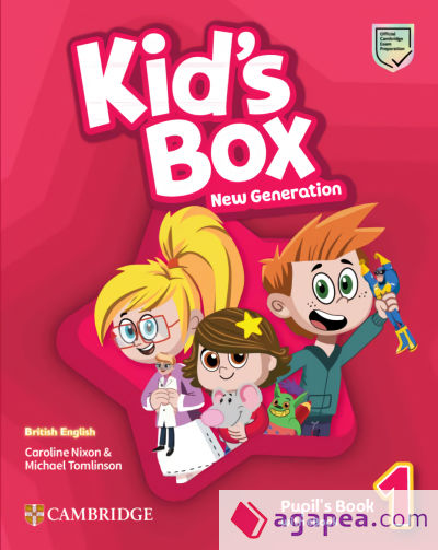 Kid's Box New Generation Level 1 Pupil's Book with eBook British English