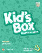 Portada de Kid's Box New Generation Level 4 Activity Book with Digital Pack British English