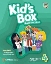 Portada de Kid's Box New Generation Level 4 Pupil's Book with eBook British English