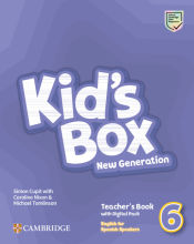 Portada de Kid's Box New Generation Level 6 Teacher's Book with Digital Pack English for Spanish Speakers
