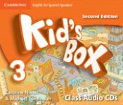 Portada de Kid's Box for Spanish Speakers 3 : class audio CDs