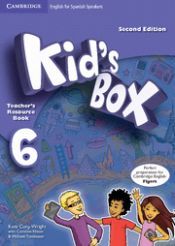 Portada de Kids Box for Spanish Speakers 6 : teachers resource book with Audio CD