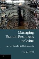 Portada de Managing Human Resources in China