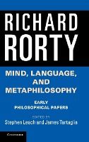 Portada de Mind, Language, and Metaphilosophy