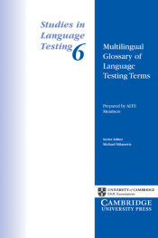 Portada de Multilingual Glossary of Language Testing Terms