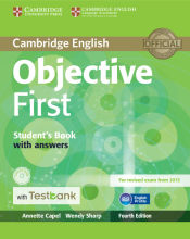 Portada de Objective First Student's Book with Answers with CD-ROM with Testbank 4th Edition