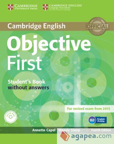 Objective First. Student's Book without answers with CD-ROM