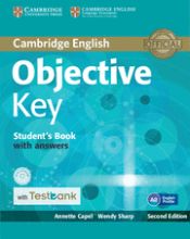 Portada de Objective Key Student's Book with Answers with CD-ROM with Testbank 2nd Edition