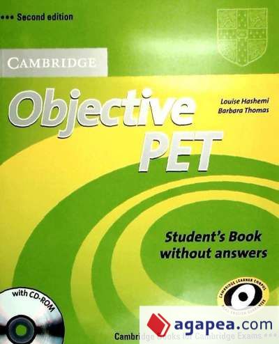 Objective PET Student's Book without Answers with CD-ROM 2nd Edition