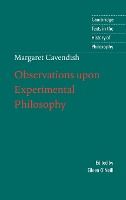 Portada de Observations Upon Experimental Philosophy