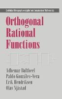 Portada de Orthogonal Rational Functions