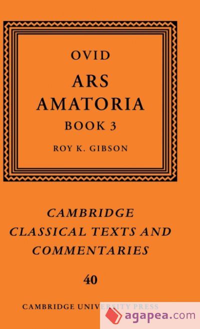 Ovid: Ars Amatoria, Book III