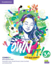Portada de Own it!. Combo A Student's Book and workbook with Practice Extra. Level 3
