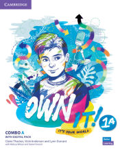 Portada de Own it! Level 1 Combo A Student's Book and Workbook with Practice Extra
