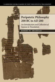 Portada de Peripatetic Philosophy, 200 BC to AD 200