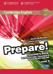 Portada de Prepare! 5. Teacher's Book with DVD and Teacher's Resources Online