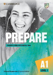 Portada de Prepare Level 1 Teacher`s Book with Digital Pack