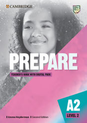 Portada de Prepare Level 2 Teacher`s Book with Digital Pack