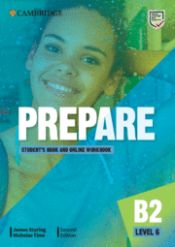 Portada de Prepare Second edition. Student's Book and Online workbook. Level 6