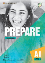 Portada de Prepare Second edition. Teacher's Book with Downloadable Resource Pack. Level 1