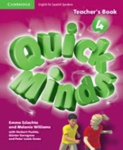 Portada de Quick Minds 4, Teacher's Book (Spanish Edition)