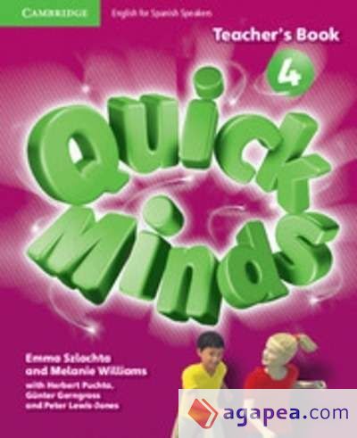 Quick Minds 4, Teacher's Book (Spanish Edition)