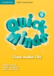 Portada de Quick Minds 6 : Class Audio CDs