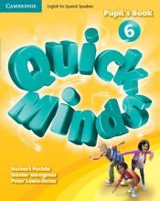 Portada de Quick Minds 6 Primaria. Pupil's book