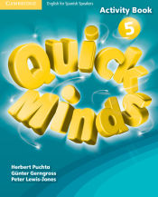 Portada de Quick Minds Level 5 Activity Book Spanish Edition