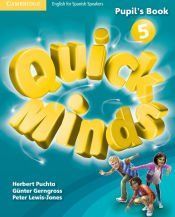 Portada de Quick Minds Level 5 Pupil's Book with Online Interactive Activities Spanish Edition